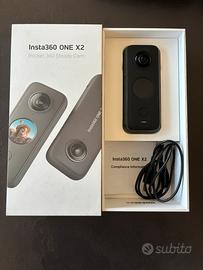 INSTA 360  ONE X2 CON ACCESSORI