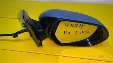 Specchietto retrovisore dx sx toyota yaris 2024