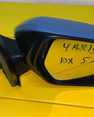 Specchietto retrovisore dx sx toyota yaris 2024