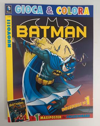 Batman gioca e colora n. 1 con Poster + Busta  