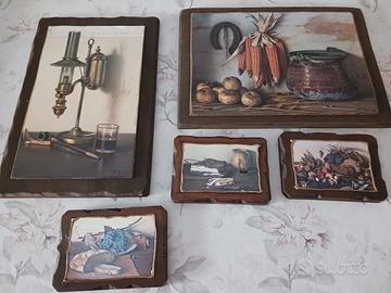 set quadri per tavernetta