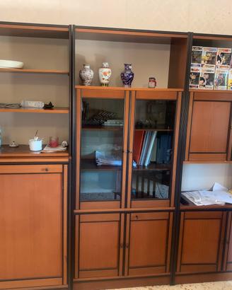 Mobile da soggiorno con letto singolo a scomparsa