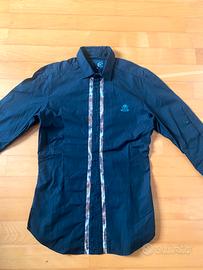 Camicia nera in cotone Just Cavalli