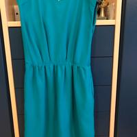 Vestito estivo  color verde Tiffany tg.M - Mango