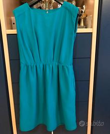 Vestito estivo  color verde Tiffany tg.M - Mango