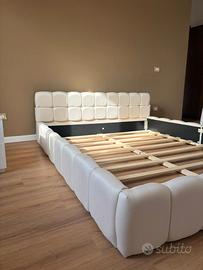 Leroy Merlin Letto matrimoniale imbottito 160x200