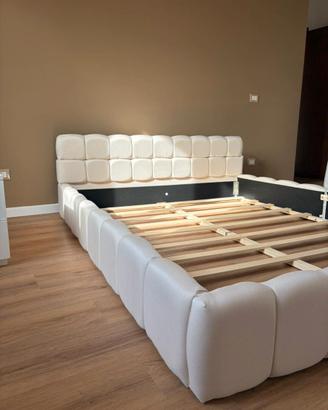 Leroy Merlin Letto matrimoniale imbottito 160x200