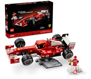 LEGO Icons Ferrari F2004 e Michael Schumacher - Mo