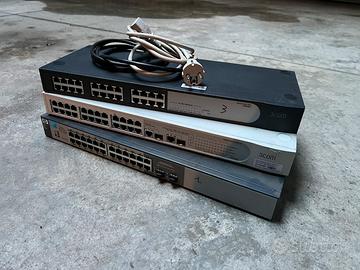 Lotto 3 Switch HP - 3COM