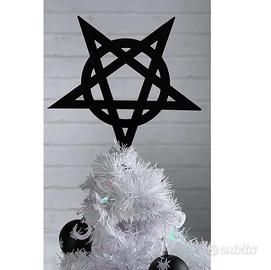 stella albero di natale decorazioni Killstar