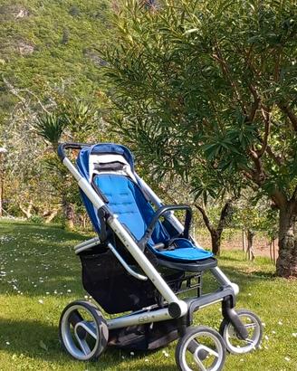 Passeggino + navicella + ovetto MUTSY IGO blu