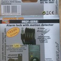 Lucchetto con allarme per bici