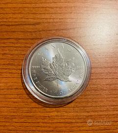 CANADA 1 OZ. ARGENTO 999 (2022)