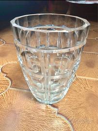 Vaso cristallo Boemia