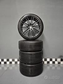 Set di 4 cerchi da 21" Porsche + Gomme Continenta