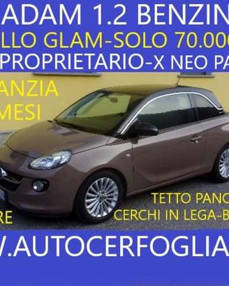 OPEL Adam 1.2 Glam 70cv-SOLO 70.000 KM !!BICOLOR