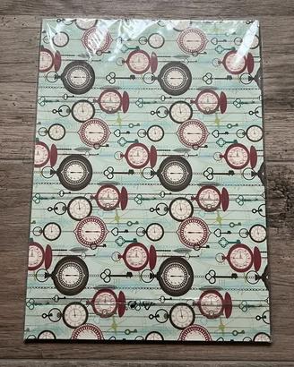 20 Cartoncini Scrapbooking Crelando 250g Fantasia