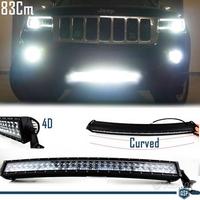 Barra Led Curva 6000K Jeep Fuoristrada Off-Road