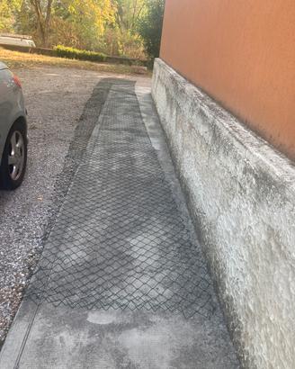 Rete metallica recinzione 10mt  h1 mt usata