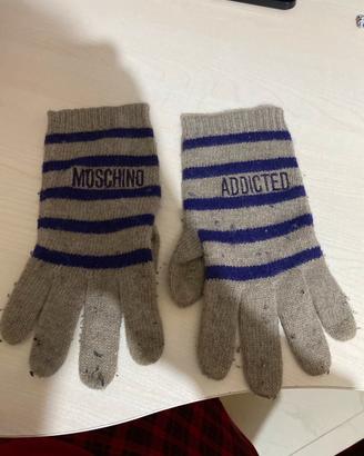 Guanti moschino uomo