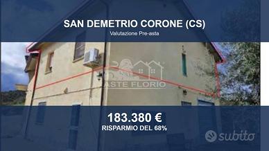 Immobile in asta di 1115 m² a San Demetrio Corone