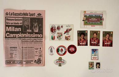 Memorabilia A.C. Milan 1990-1994: Gazzetta Storica