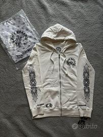 Felpa Chrome hearts Bianca nuova