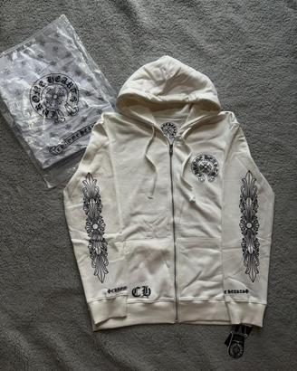 Felpa Chrome hearts Bianca nuova