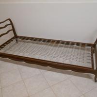 LETTO SINGOLO in legno massello