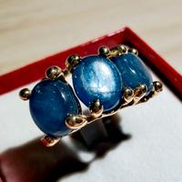 Anello Argento 925 con Ioliti