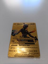 Carta Mewtwo Dark nova Gx