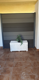 Divisore separe da giardino terrazzo mis 180x200