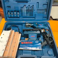 Trapano e vibratrice Bosch + accessori