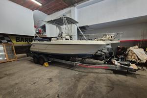 barca open 670 solo scafo