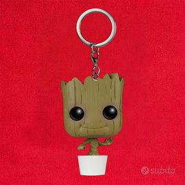 Funko Pop Groot Marvel Portachiavi