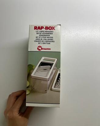 metaltex rap-box grattugia