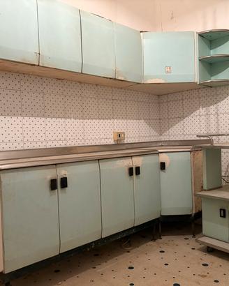 Mobile cucina + carrello vintage anni ‘50-‘60