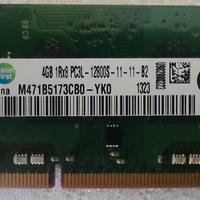 RAM DDR3 sodimm 4 + 4gb