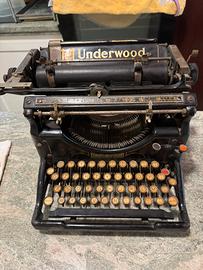 Macchina da scrivere d'epoca Underwood n5 - 1900