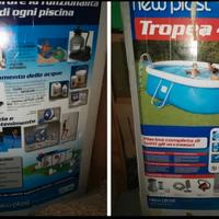 Piscina New Plast cm  445×310 h 110 cm – ottime co