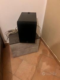 YAMAHA MusicCast SUB 100 - Subwoofer, colore: Nero