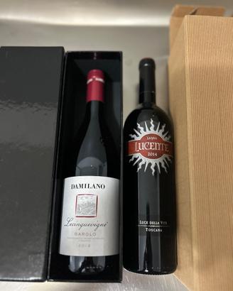 Coppia di vini rossi italiani TOP!