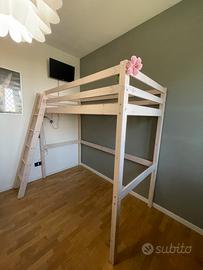 letto a soppalco singolo