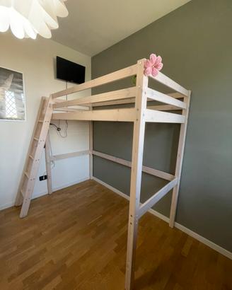 letto a soppalco singolo