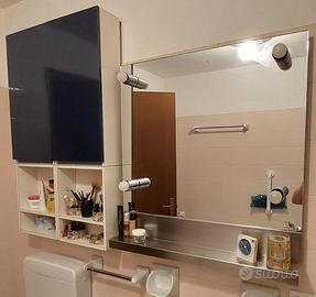 Mobili bagno con specchiera + sotto lavandino