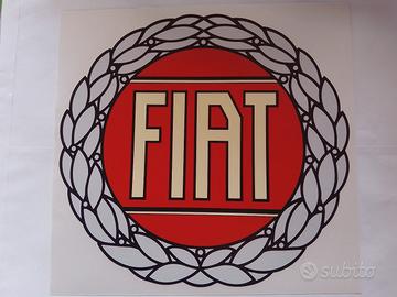 Adesivo sticker Fiat 