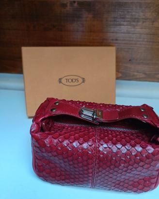 Bauletto Tod's in pitone vero