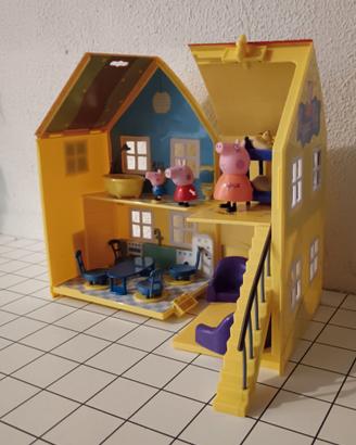Casa, scuola e barca di Peppa Pig
