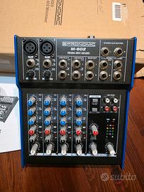 Pronomic M-602 mixer audio professionale