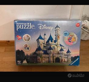 Puzzle 3d castello disneyland